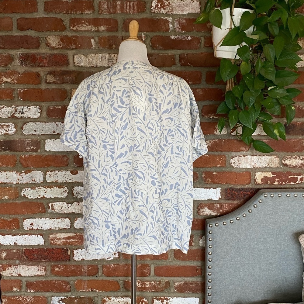 NWT Splendid Linen Button Down Oversized Camp Shi… - image 6